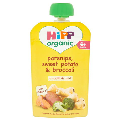 Parsnips, Sweet Potato & Broccoli 100g