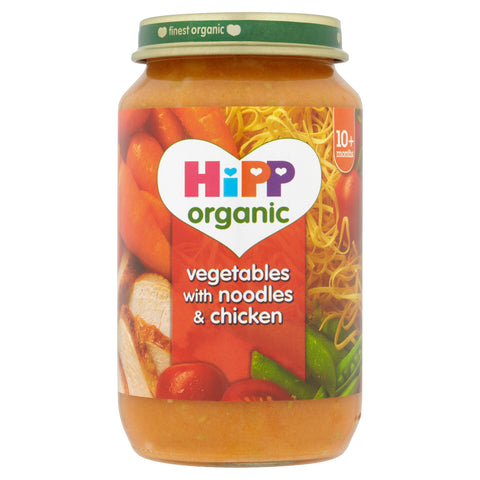 Vegetables with Noodles & Chicken 220g